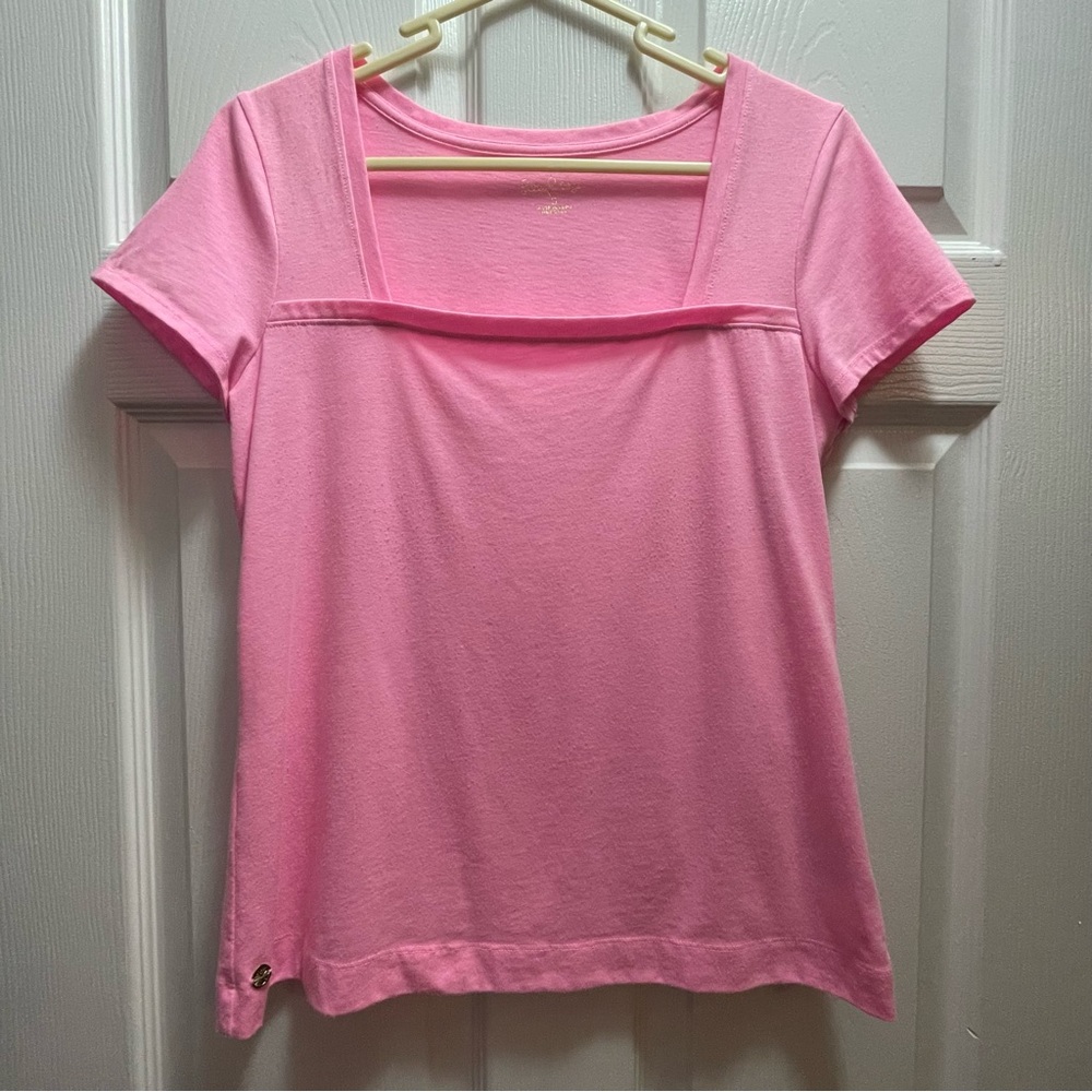 Lilly Pulitzer Pink Short Sleeve Top